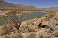  Fleuve Orange.
Frontière de l'Afrique du Sud. 
