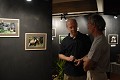 <center>
J'ai été très heureux de montrer à Monsieur PACCALET<br>
mes images de ce monde alpin qu'il connait si bien. maurice chatelain Yves Paccalet expo pralognan la vanoise 