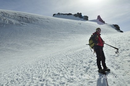 La cime n'est plus très loin