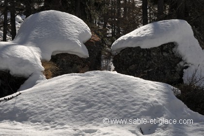 Chapeaux de neige